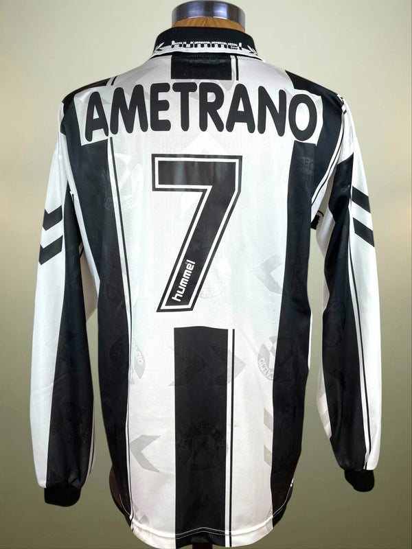 Match Shirt • Club • Udinese • 1995 • Hummel • Home • 7 • Raffaele Ametrano • Match Worn - Calcio 90