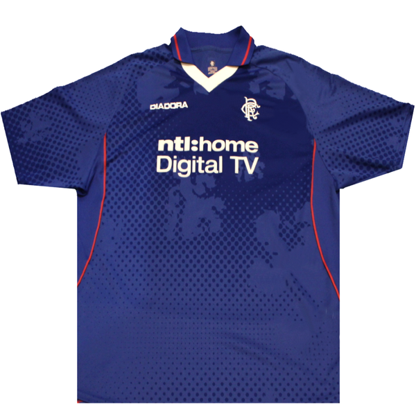 Rangers 2002-2003 Home Shirt (Excellent) XXL