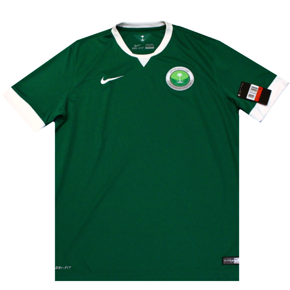 Saudi Arabia 2014-2015 Home Shirt (BNWT) L