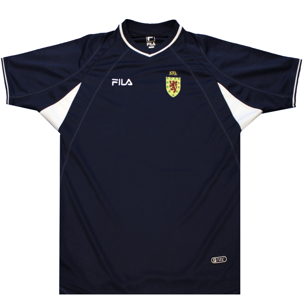 Scotland 2000-2001 Home Shirt (Excellent) L