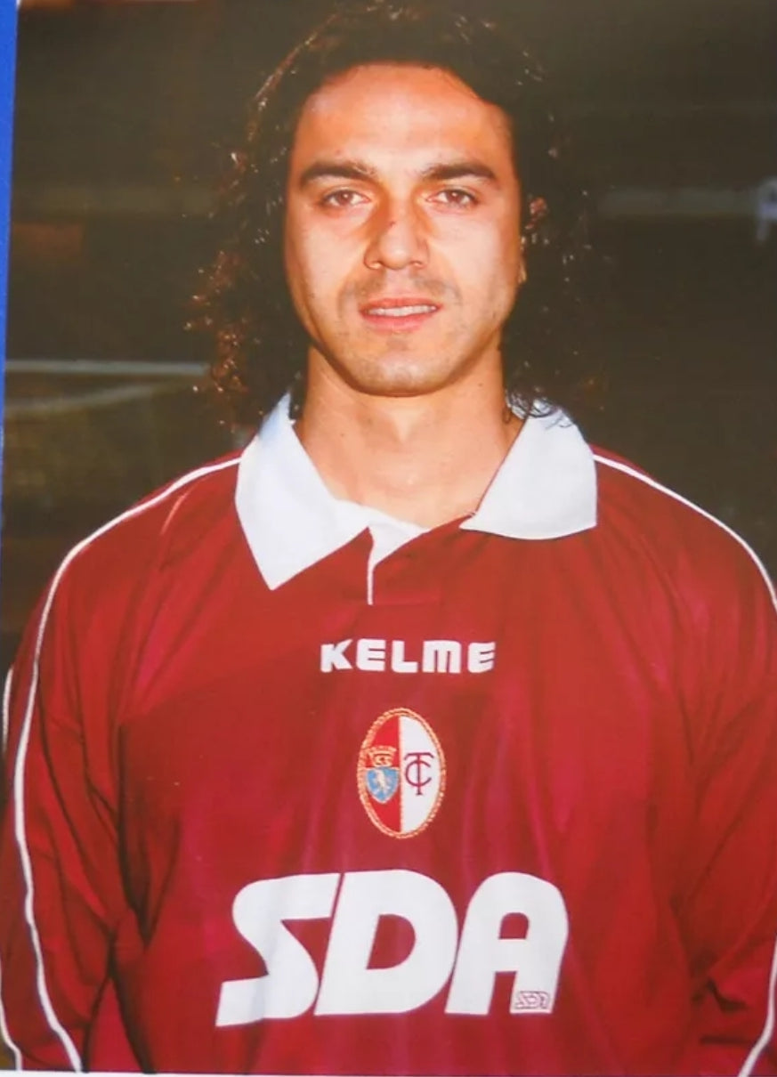 Kelme Torino 1998/99 'Tricarico 15' Long Sleeve Match Issue Home Shirt XL