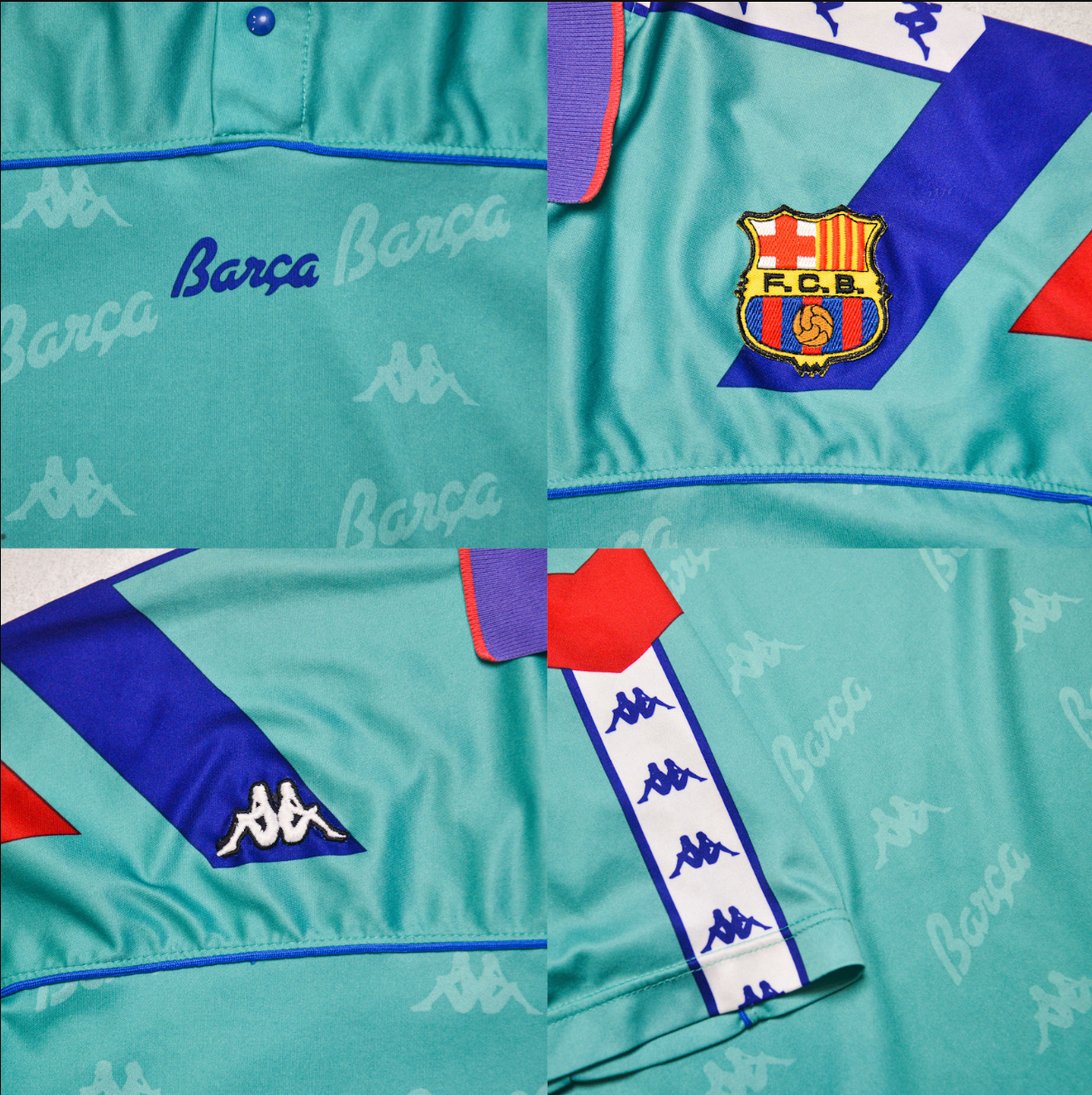 1992/95 Barcelona Away Shirt Kappa (XL)