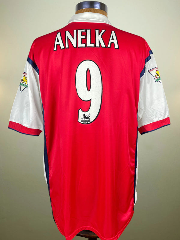 Store Shirt • Arsenal • 1998 • Nike • Home • #9 • Nicolas Anelka • Size XL