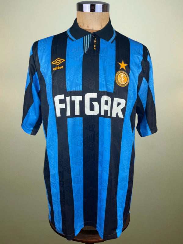 Store Shirt • Inter Milan • 1992 • Umbro • Home • Size XL