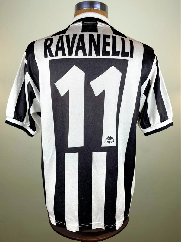 Store Shirt • Juventus • 1996 • Kappa • Fabrizio Ravanelli • Size M • Player Spec