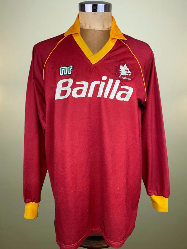 Store Shirt • Roma • 1987 • Ennerre • Home • Size L • #20 • Player Issue