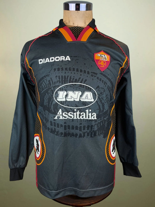 Store Shirt • Roma • 1997 • Asics • Keeper • Michael Konsel • Size S