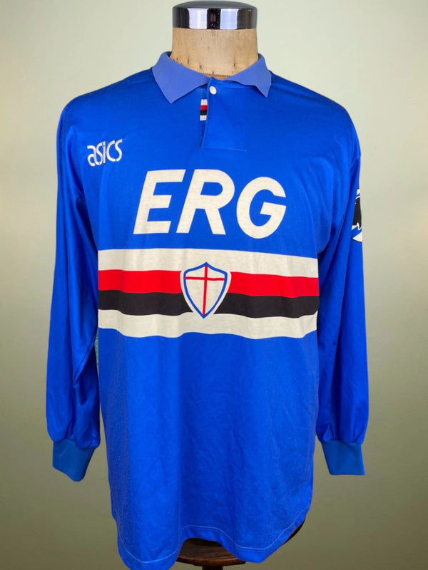 Store Shirt • Sampdoria • 1992 • Asics • Home • Size L