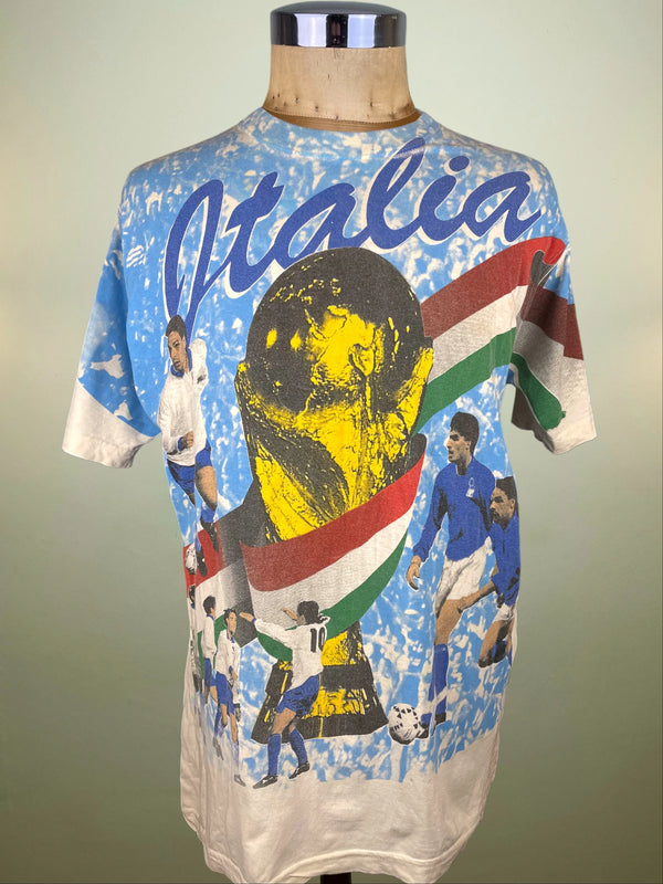 T-Shirt • 1994 • World Cup 94 • Italia • Bootleg T-Shirt • Size M