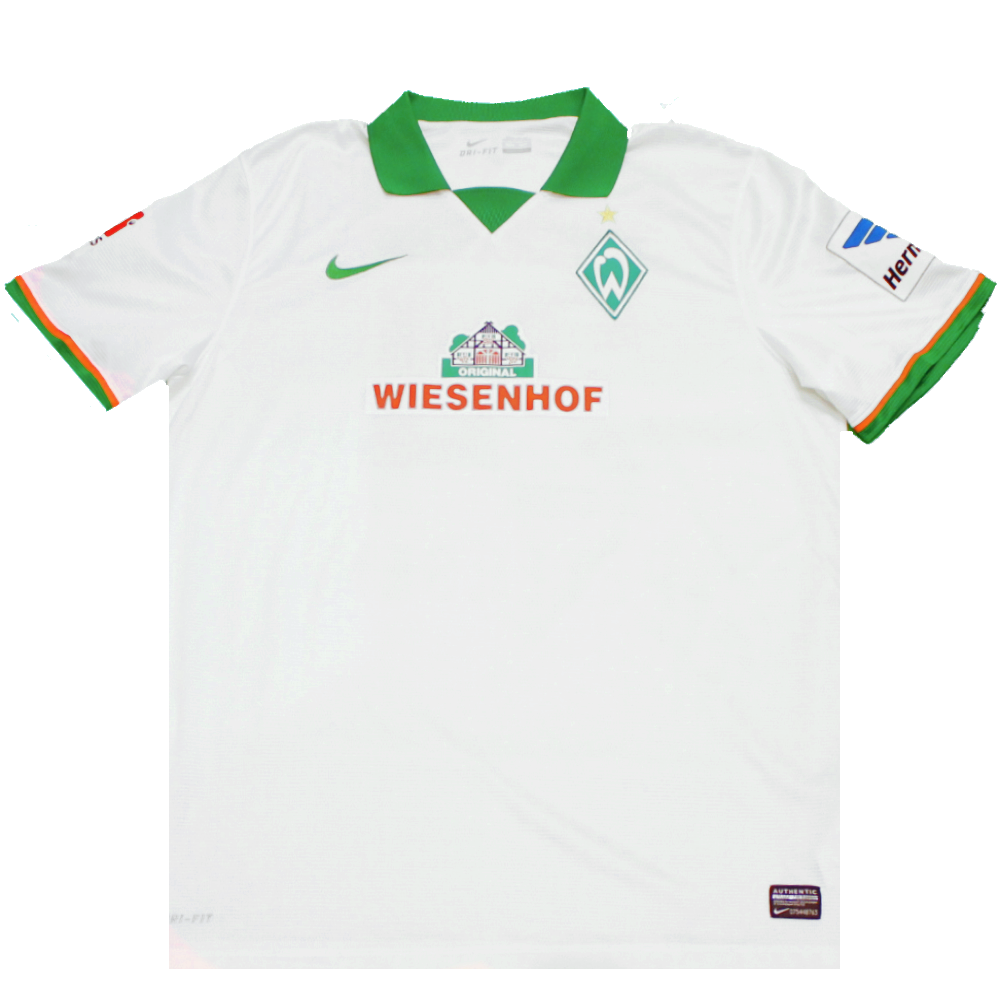 Werder Bremen 2013-2014 Away Shirt *PETERSEN 24 (Excellent) XL