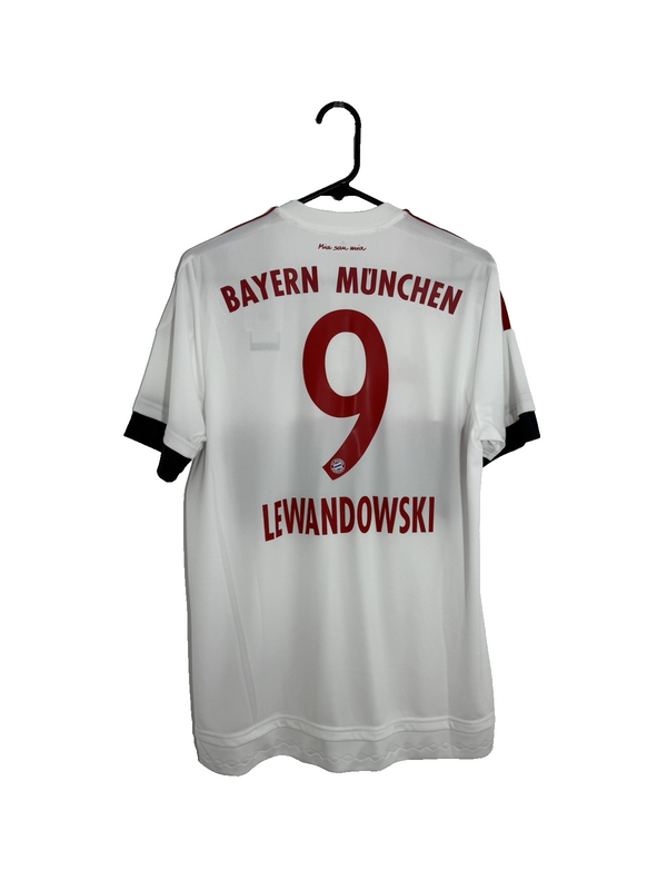 Bayern Munich Lewandowski #9 2015/16 Medium Away Shirt Adidas BNWT AH4790