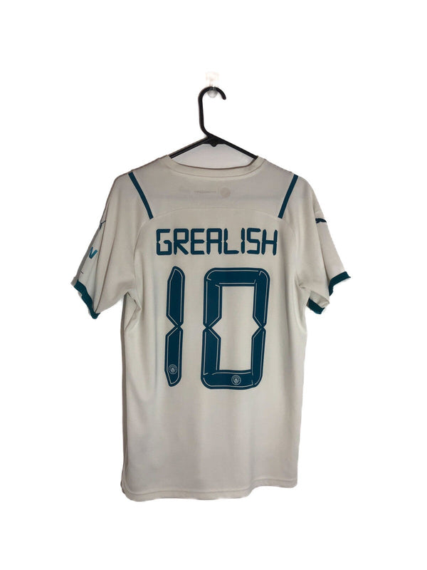 Manchester City Grealish #10 2021/22 Medium Away Excellent Condition 759211-02