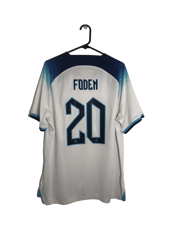 England Foden #20 2022 XL Home Shirt Excellent Condition DN0687-100