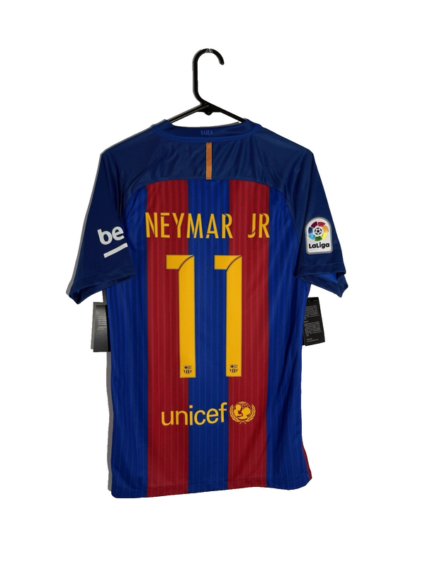 Barcelona Neymar Jr #11 2016/17 Small Home Shirt Nike BNWT 776850-481
