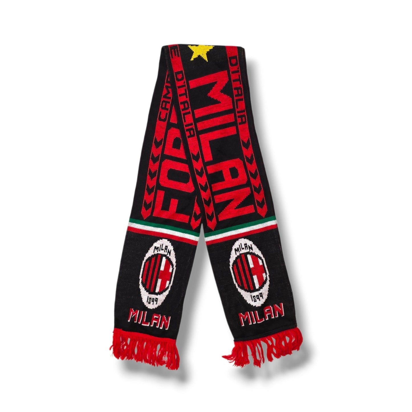 AC Milan Vintage Football Scarf