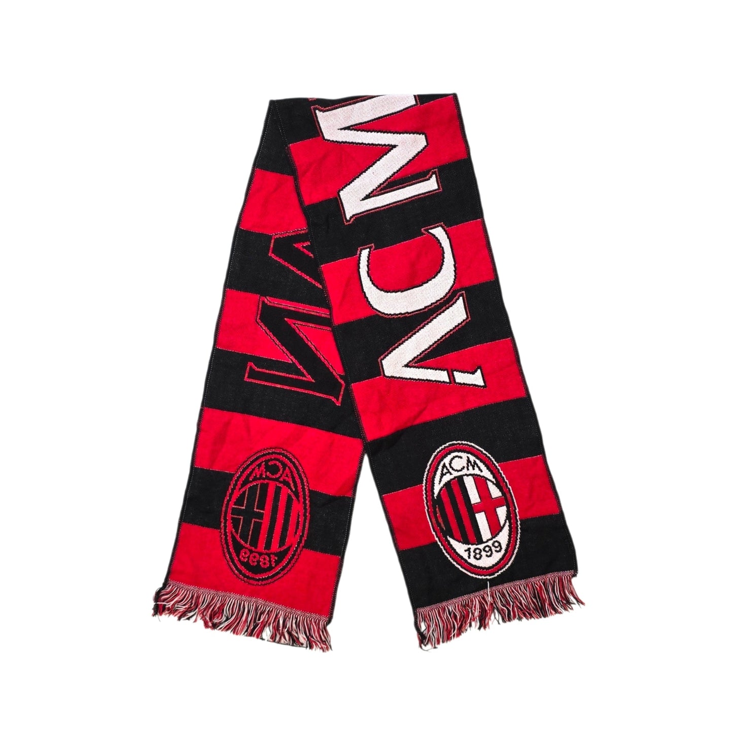 AC Milan Vintage Football Scarf