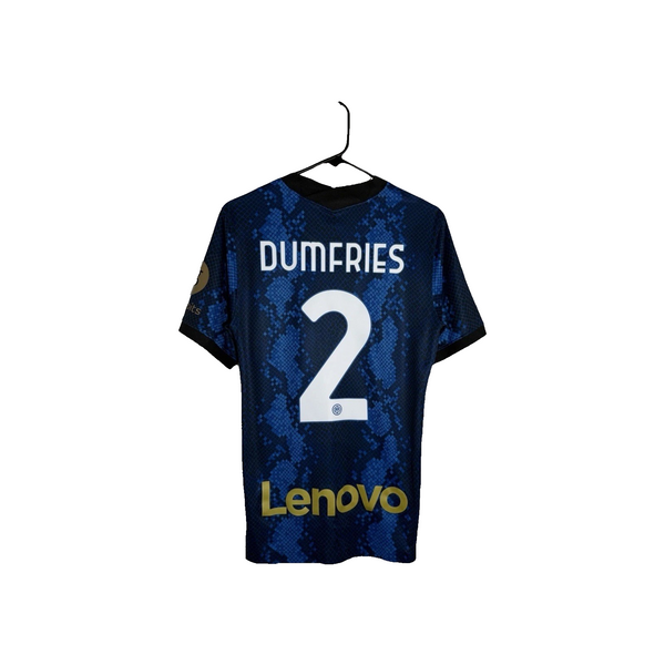 Inter Milan Dumfries #2 2021/22 Small Home Shirt Excellent Condition CV7900-414