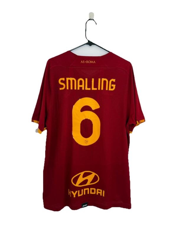AS Roma Smalling #6 2021/22 XL Home Shirt New Balance Excellent Condition