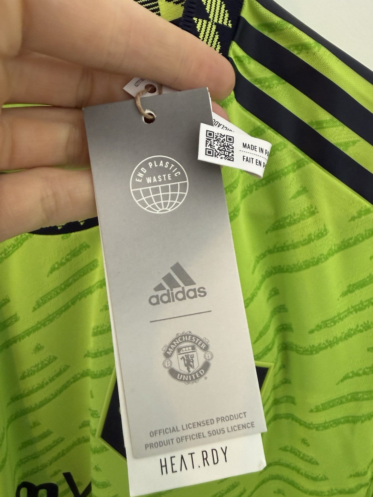 Manchester United Rashford #10 2022/23 3rd Authentic Large Shirt BNWT HE2979