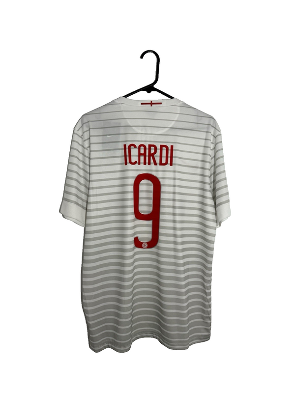 Inter Milan Icardi #9 2014/15 Large Away Shirt Excellent Condition 611063-106
