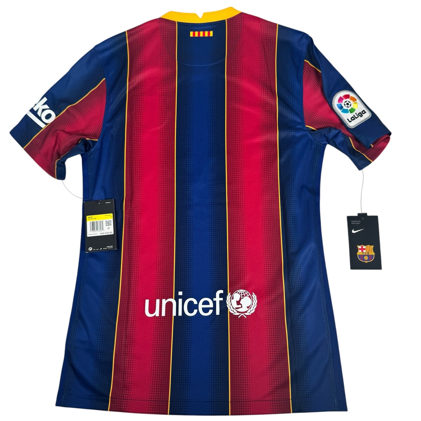 FC Barcelona 2020/2021 Home Football Shirt Small BNWT
