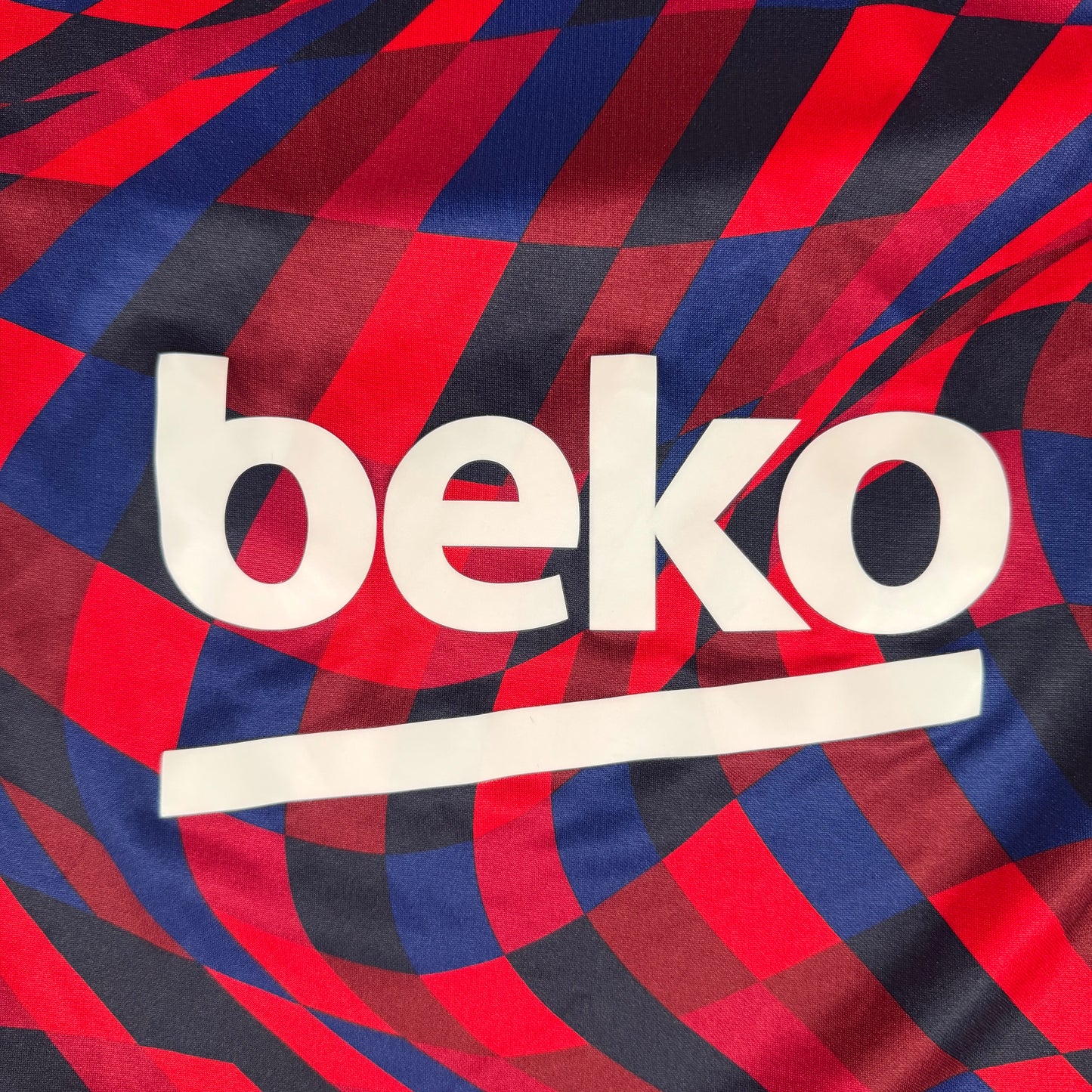 Barcelona 2020/2021 Pre Match Training Football Shirt Large