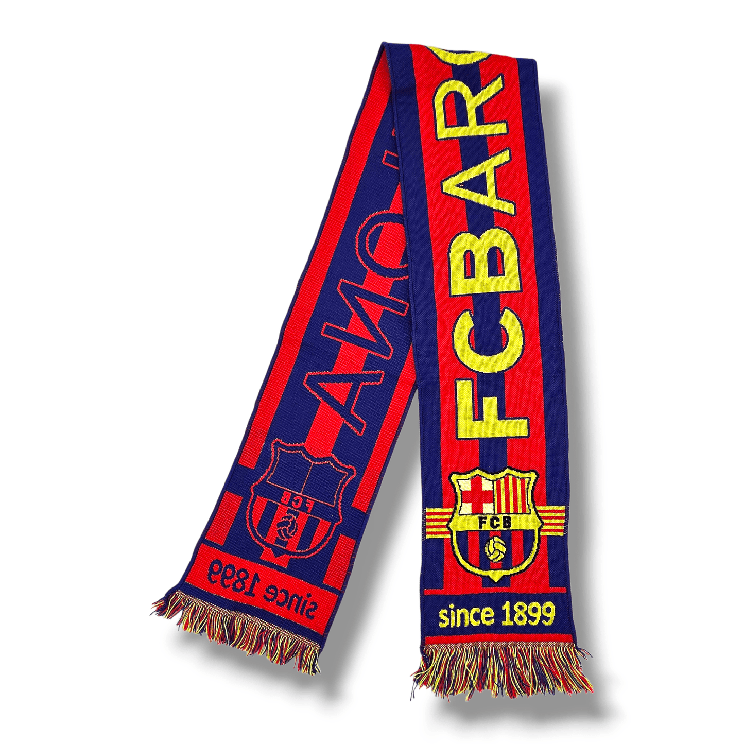 Barcelona Vintage Football Scarf