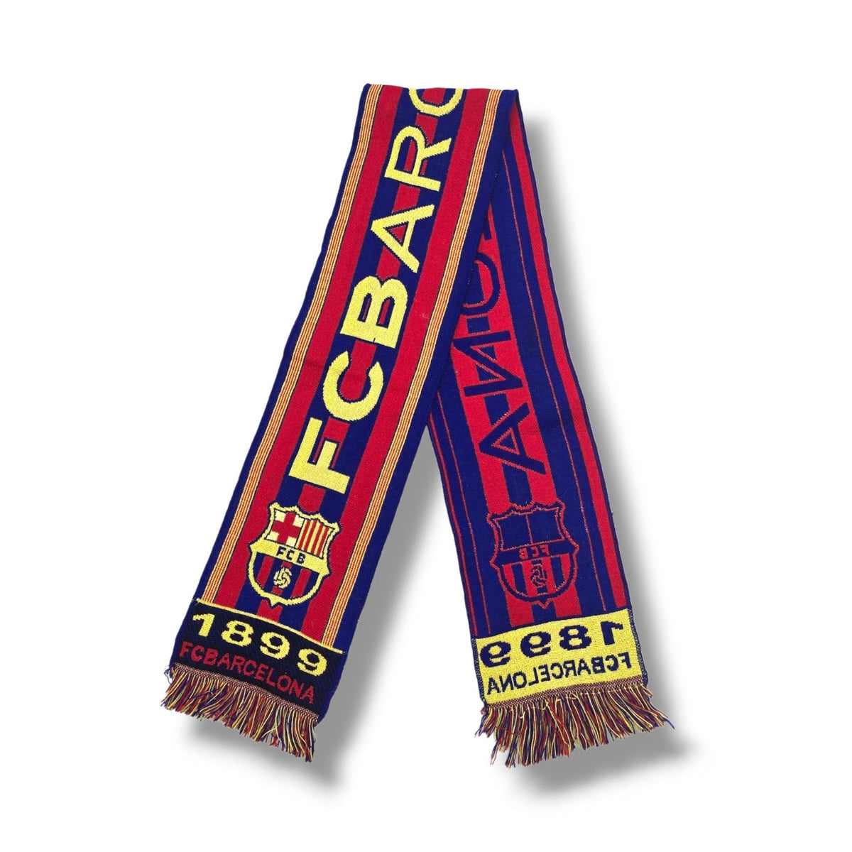 Barcelona Vintage Football Scarf