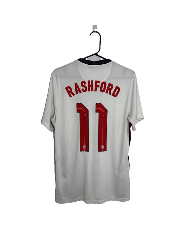 England Rashford #11 2020 Large Home Shirt Excellent Condition CD0697-100