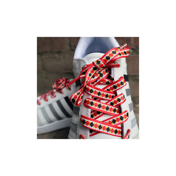 Belgium 1984 - Football Shirt Design Laces