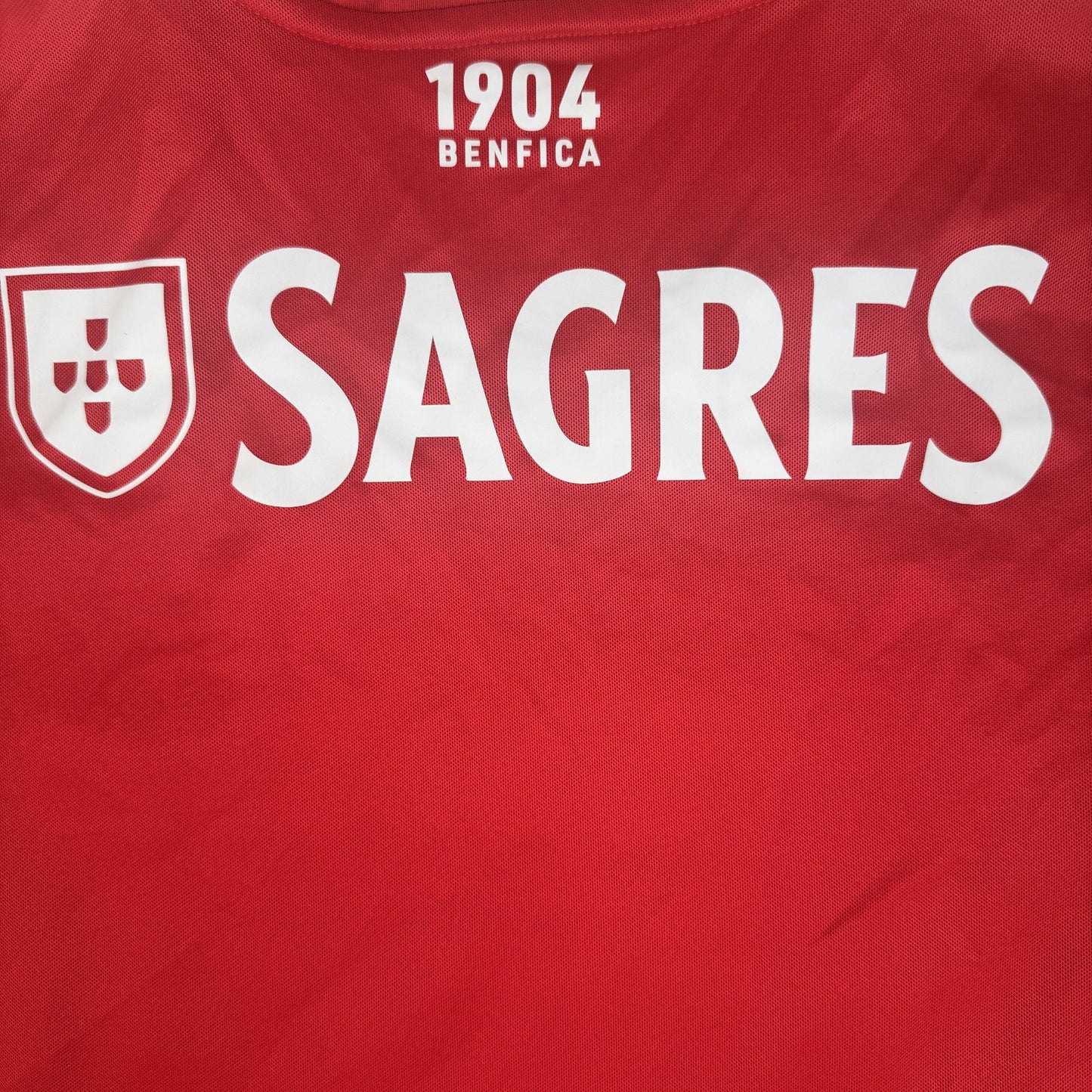 Benfica 2021/2022 Home Football Shirt Medium