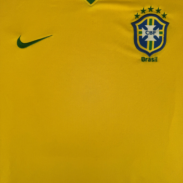 Brazil 2010/2011/2012 Home Football Shirt 2XL