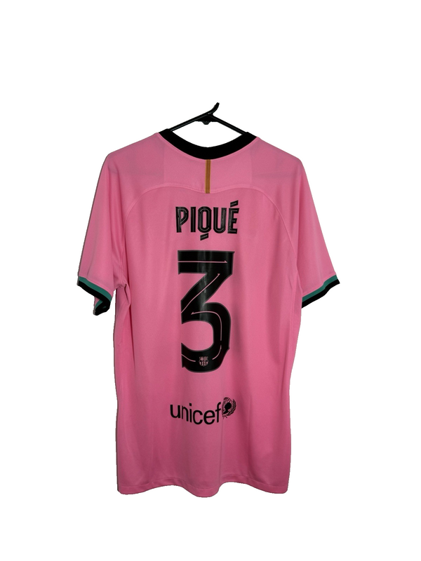 Barcelona Pique #3 2020/21 Large 3rd Shirt Excellent Condition CK7819-654