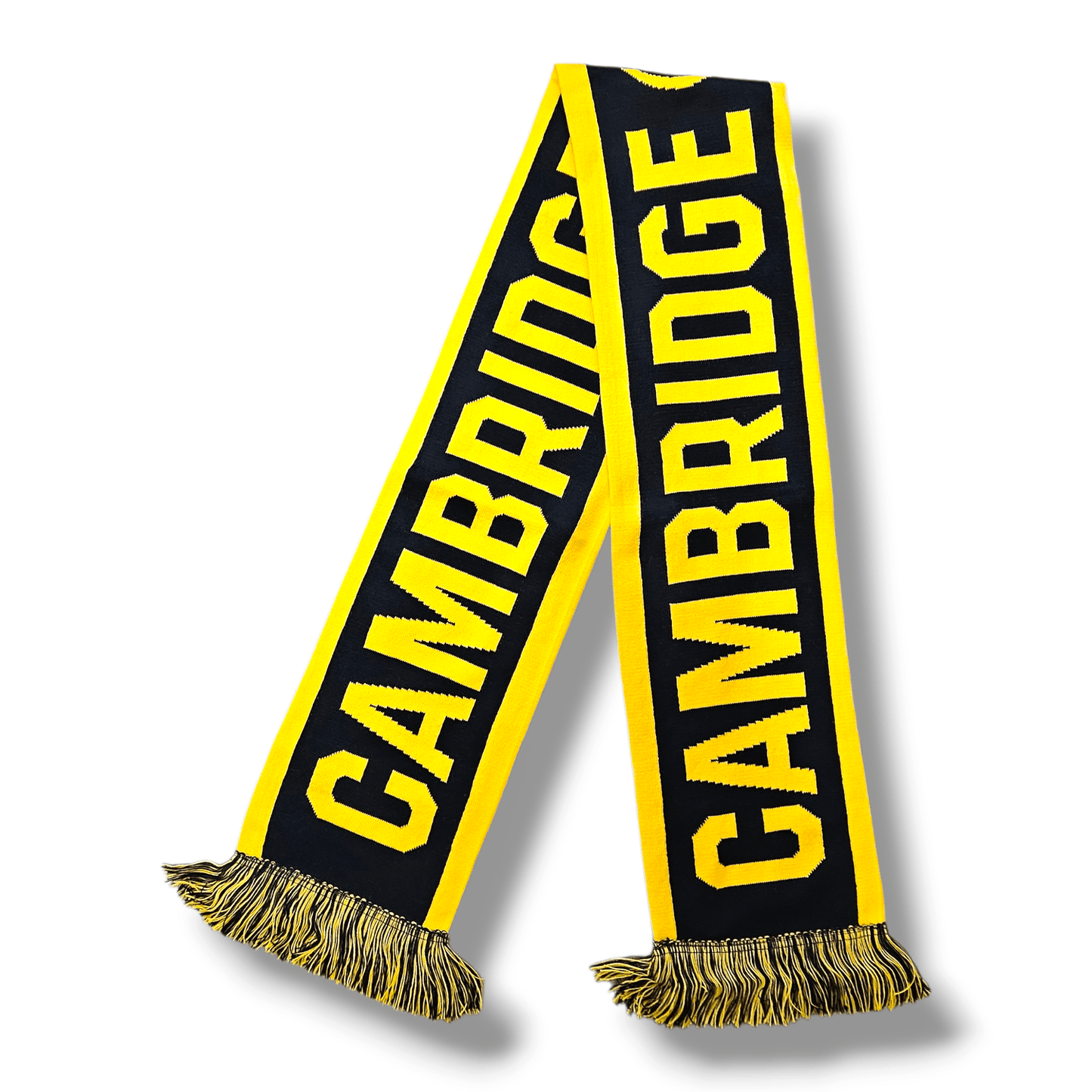Cambridge United Scarf | Amber Text