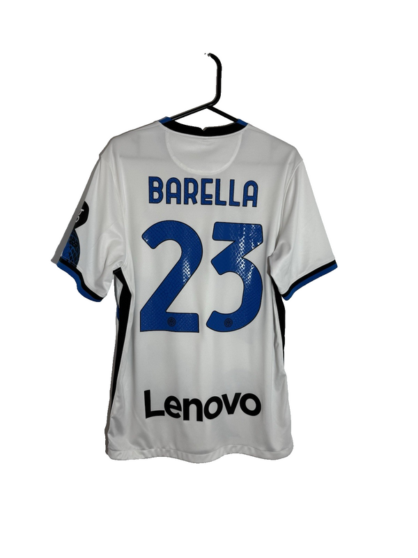 Inter Milan Barella #23 2021/22 Large Away Shirt Excellent Condition CV7899-101