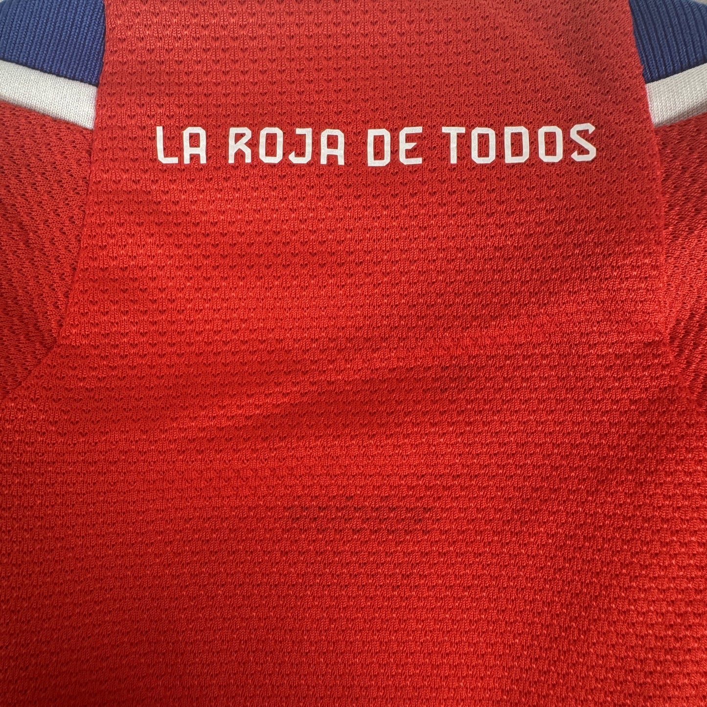 Chile 2022/2023/2024 Home Football Shirt XL