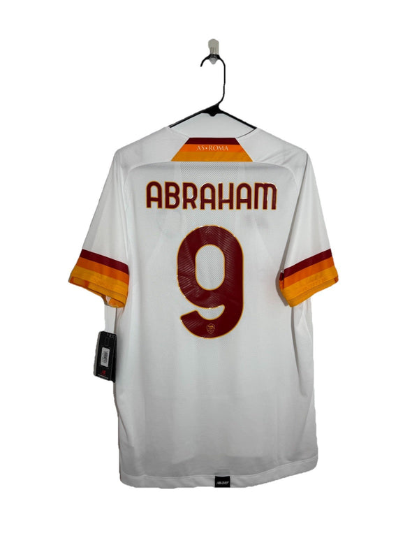 AS Roma Abraham #9 2021/22 Large Away Shirt New Balance BNWT MT130216