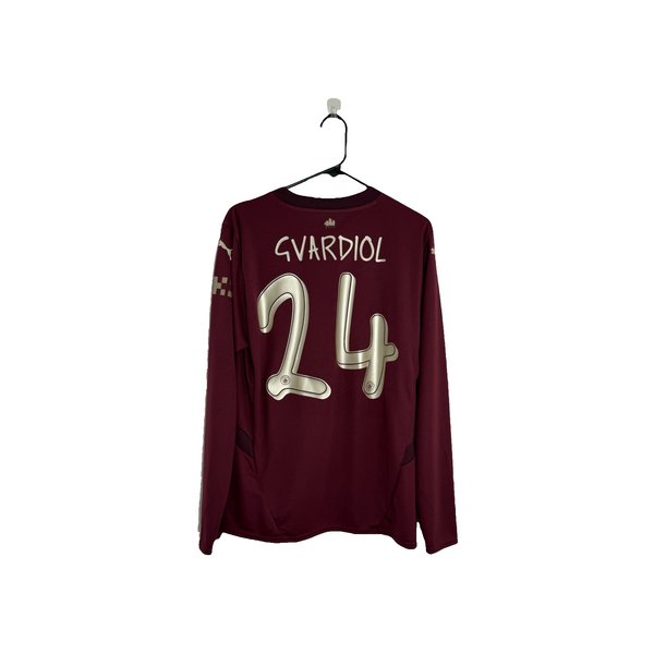 Manchester City Gvardiol #24 2024/25 Medium 3rd Excellent Condition 775201-03