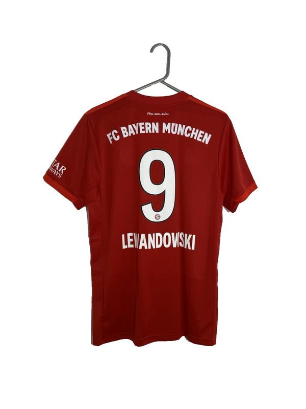 Bayern Munich Lewandowski #9 2019/20 Medium Home Excellent Condition DW7410