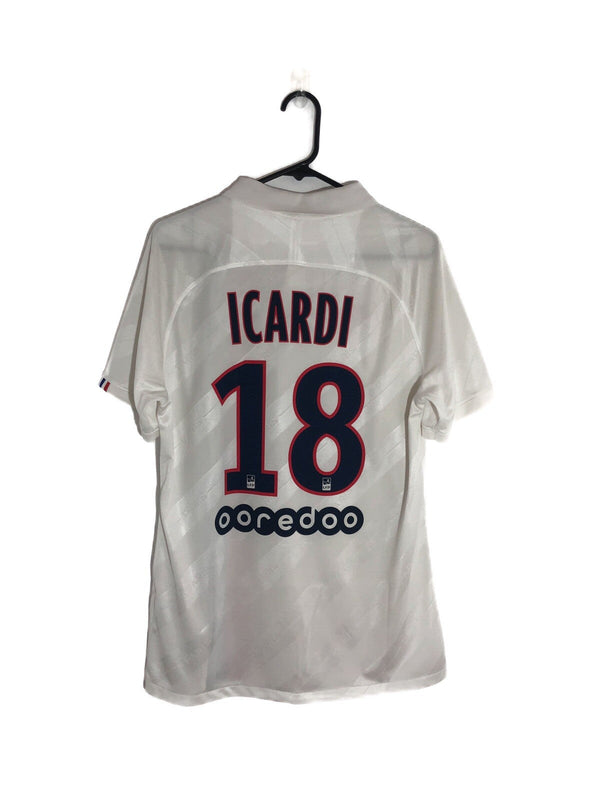 Paris St Germain Icardi #18 2019/20 Medium 3rd Excellent Condition AT0033-102