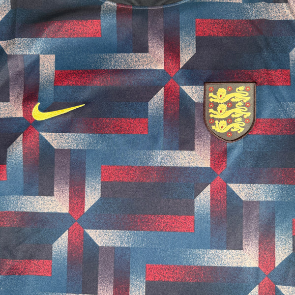 England 2024/2025 Pre Match Pro Academy Training Football Shirt XL