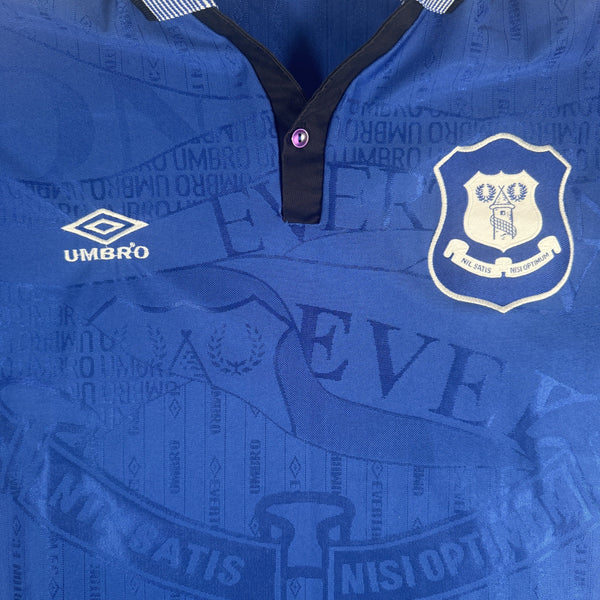 Everton 1995/1996/1997 Home Football Shirt XL