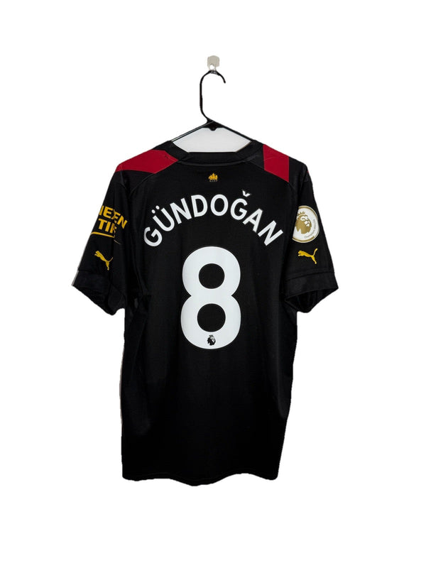 Manchester City Gundogan #8 2022/23 Large Away Excellent Condition 765722-02