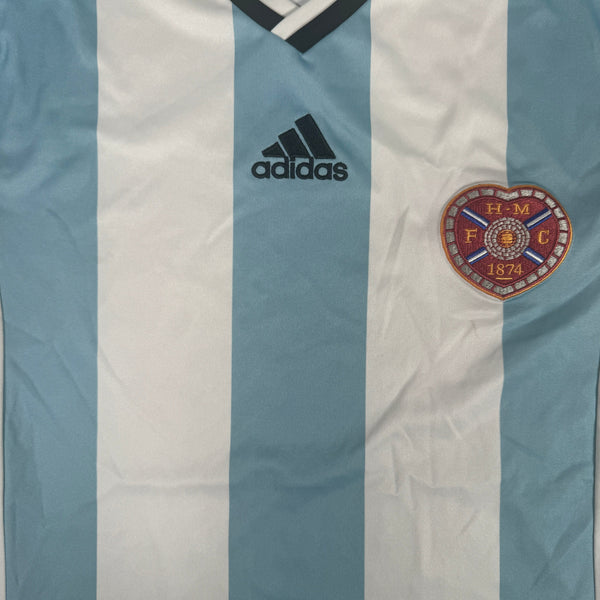 Hearts Heart of Midlothian 2014/2015 Away Football Shirt Medium