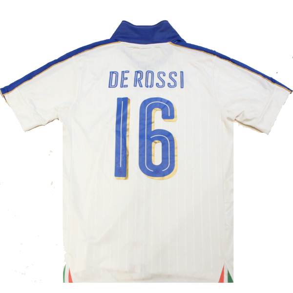 Italy 2015-2016 Away Shirt DE ROSSI (Excellent) L
