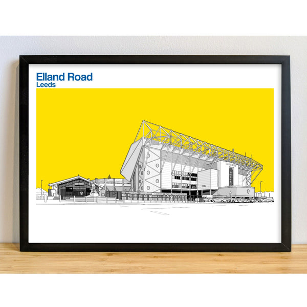 Leeds United Football Artwork - Elland Road