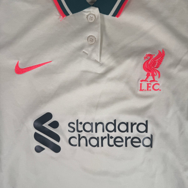 Liverpool 2021/2022 Away Football Shirt Womens Medium