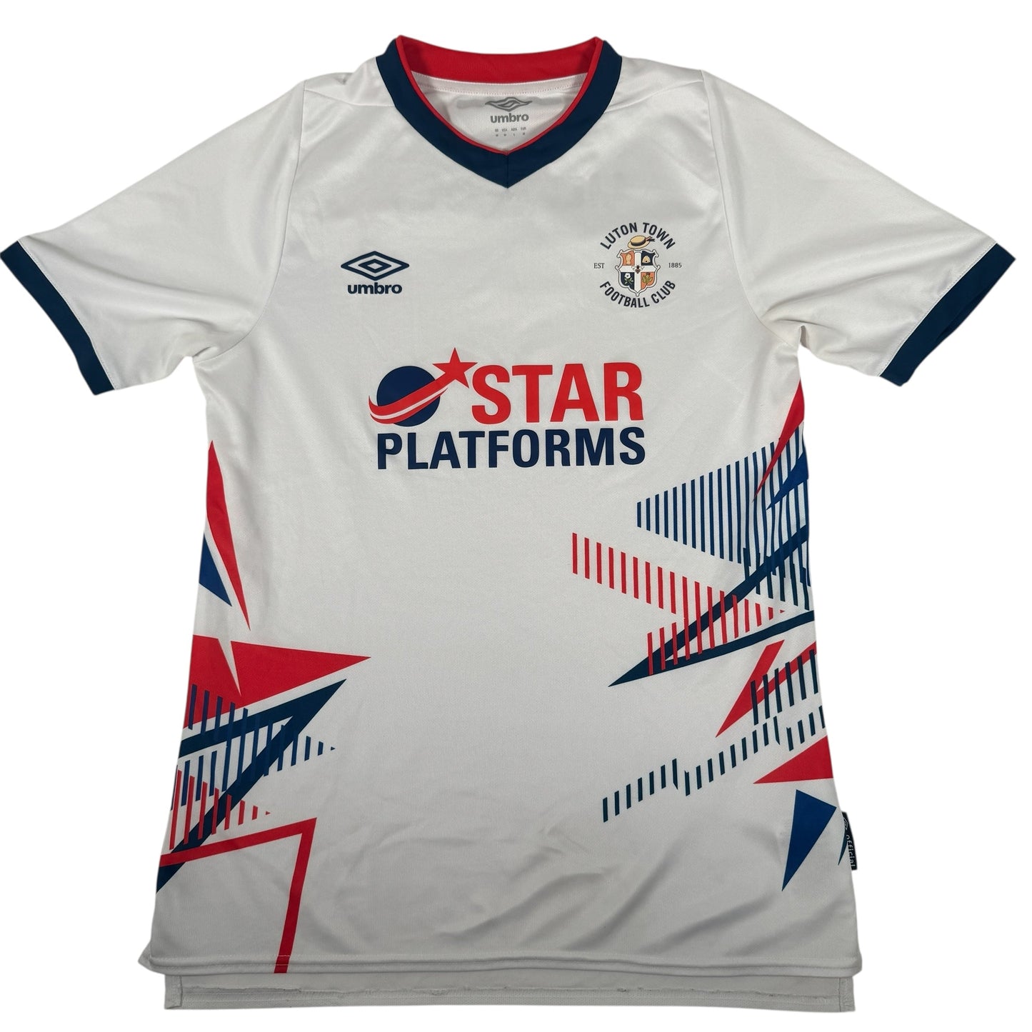 Luton Town 2020/2021 Away Football Shirt Medium