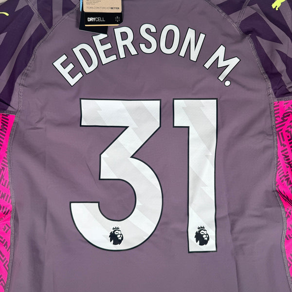 EDERSON Manchester City 2023/2024 Ultraweave Goalkeeper Football Shirt XL BNWT