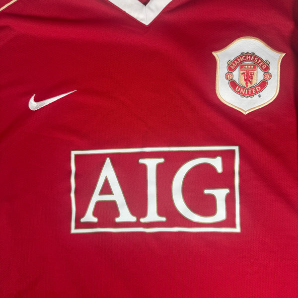 Manchester United 2006/2007 Home Football Shirt 3XL